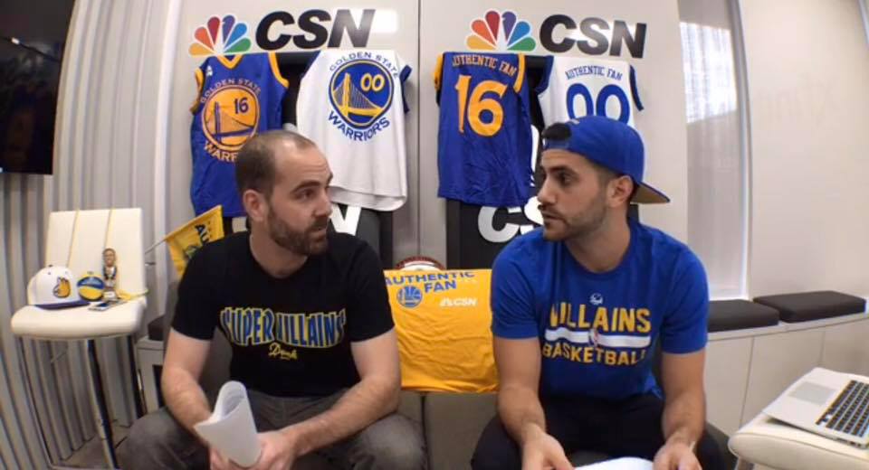 Drew Shiller and Grant Liffmann of Warriors Outsiders in their Bay Area studio